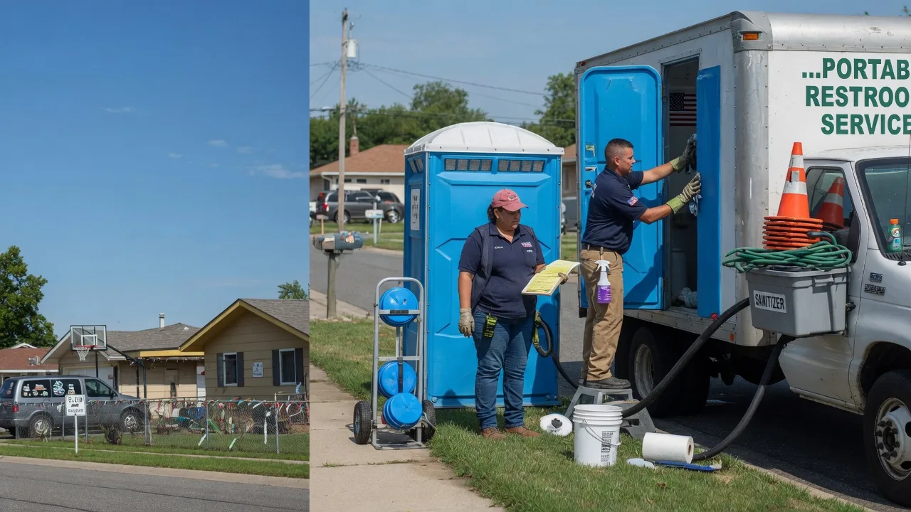 Portable Toilet Rental in Harrah, OK near me